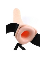 FETISH FANTASY SERIES - 19 CM CREUSE SANGLE-ON NATUREL