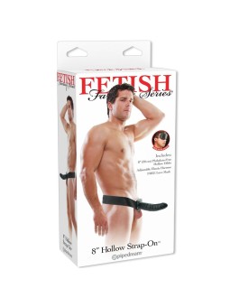 FETISH FANTASY SERIES - ARNÉS HUECO 19 CM NEGRO