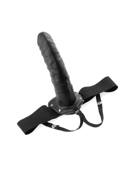 FETISH FANTASY SERIES - ARNÉS HUECO 19 CM NEGRO
