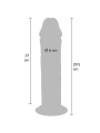 GET REAL - PÉNIS DE LUXE ÉPAIS DOUBLE DENSITÉ EN TPE 29,5 CM