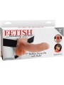 FETISH FANTASY SERIE - 7 HOLLE STRAP-ON MET BALLEN 17.8CM NATUURLIJK
