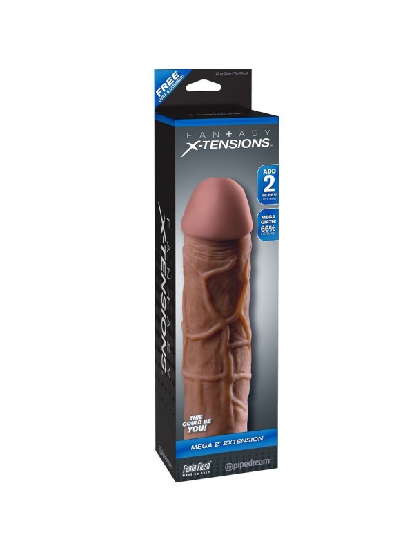 FANTASY X- TENSIONS - MEGA 2 EXTENSION BROWN