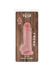 GET REAL - PENE REALISTICO DELUXE CON TESTICOLI EXTRA SPESSI 23 CM