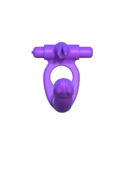 FANTASY C-RINGZ - SILICONE DOUBLE VIBRATOR RABBIT