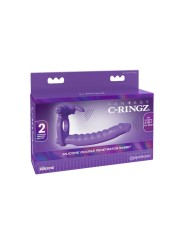 FANTASY C-RINGZ - SILIKON DOPPELVIBRATORKANINCHEN