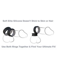 FANTASY C-RINGZ - BAGUES EN SILICONE MAX / LARGE