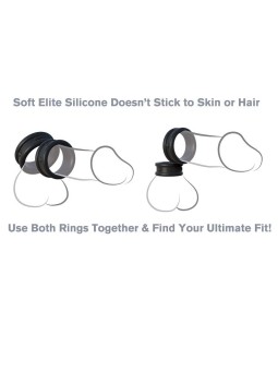 FANTASY C-RINGZ - BAGUES EN SILICONE MAX / LARGE