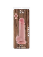 GET REAL - PÊNIS REALISTA DE LUXO COM TESTÍCULOS EXTRA GROSSOS DE 25 C