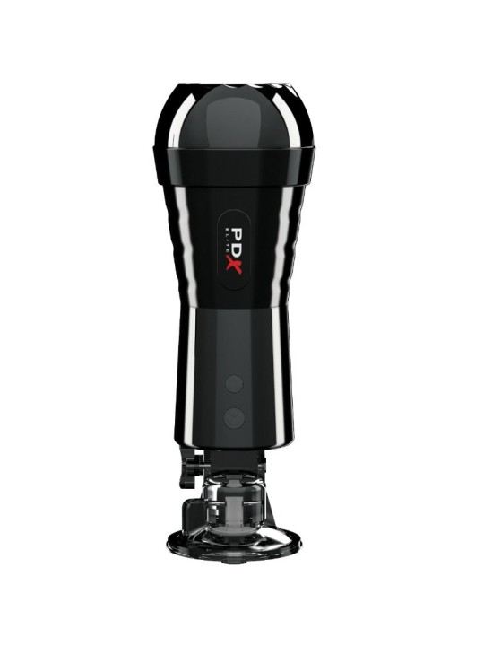 PDX ELITE - MASTURBATOR WITH VIBRATION AND COMPRESSOR EFFECT