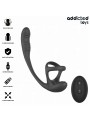 ADDICTED TOYS - PLUG ANAL AVEC VIBRATION, ONDULATION À 360° ET STIMULA