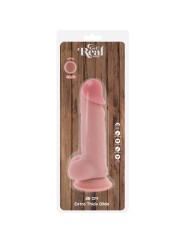 GET REAL - DELUXE REALISTIC PENIS WITH TESTICLES EXTRA THICK 28 CM