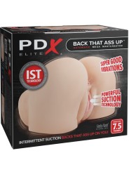 PDX ELITE - BACK THAT ASS UP REALISTISCHER VIBRIERENDER VAGINA- UND AN