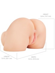 PDX ELITE - SHAKETHAT ASS MASTURBATORE REALISTICO PER VAGINA E ANO CON
