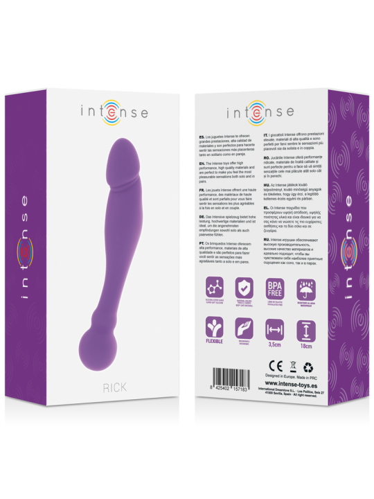 INTENSE - SILICONE RICK DUAL LILAC