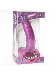 PINK ROOM - GODE RÉALISTE CONNOR VIOLET 16 CM