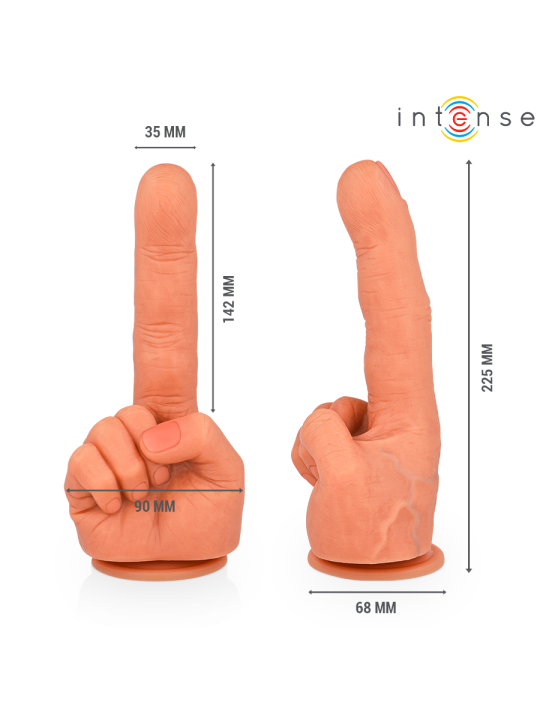 INTENSE - HUBERT G-SPOT STIMULATOR FLEXIBELE HAND 14,2 CM
