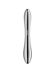 SATISFYER - PURE GRAVITY 1 DILDO DE AÇO INOXIDÁVEL COM DUAS EXTREMIDAD