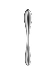 SATISFYER - STAR FORCE 3 DILDO DE AÇO INOXIDÁVEL COM DUAS EXTREMIDADES