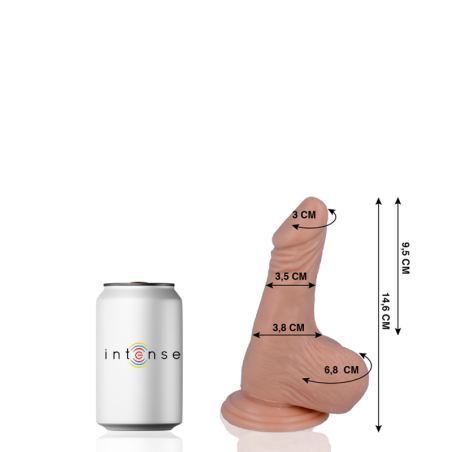 MR INTENSE - 1 REALISTISCHE PENIS 14,6 CM -OF- 3,5 CM