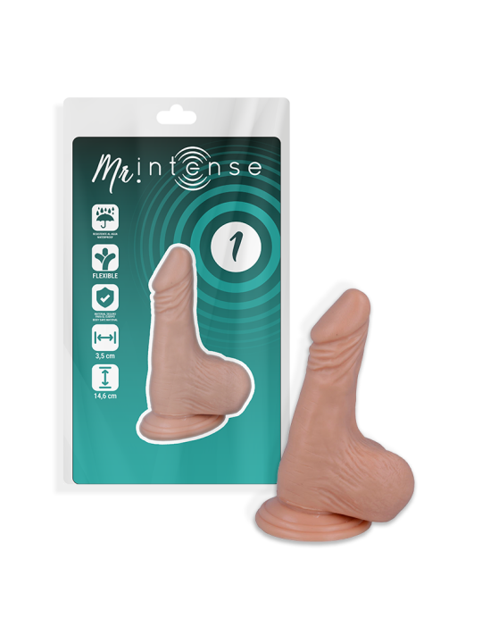 MR INTENSE - 1 PENE REALÍSTICO 14.6 CM -O- 3.5 CM
