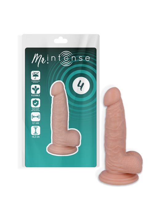 MR INTENSE - 4 PÉNIS RÉALISTE 16.2 CM -O- 3.1 CM