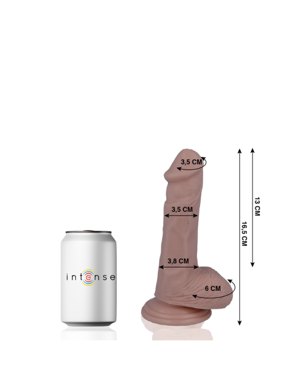 MR INTENSE - 5 REALISTISCHE PENIS 16,5 CM -OF- 3,5 CM