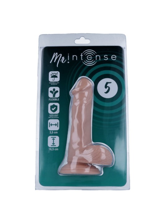 MR INTENSE - 5 REALISTISCHE PENIS 16,5 CM -OF- 3,5 CM