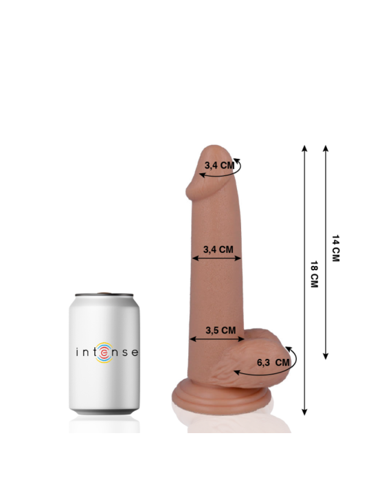 MR INTENSE - 10 PÉNIS RÉALISTE 18 CM -O- 3.4 CM