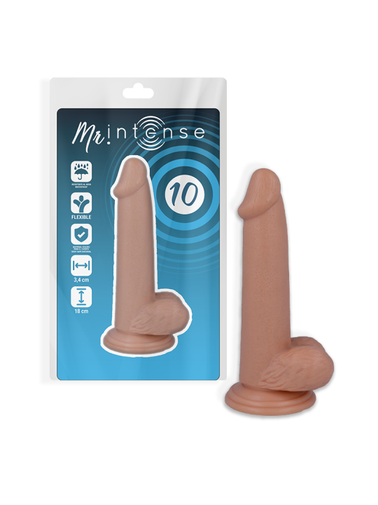 MR INTENSE - 10 PÉNIS RÉALISTE 18 CM -O- 3.4 CM