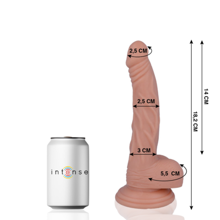 MR INTENSE - 12 REALISTISCHE PENIS 18,2 CM -OF- 2,5 CM