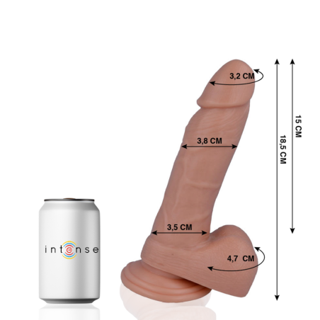 MR INTENSE - 14 REALISTISCHE PENIS 18,5 CM -OF- 3,8 CM