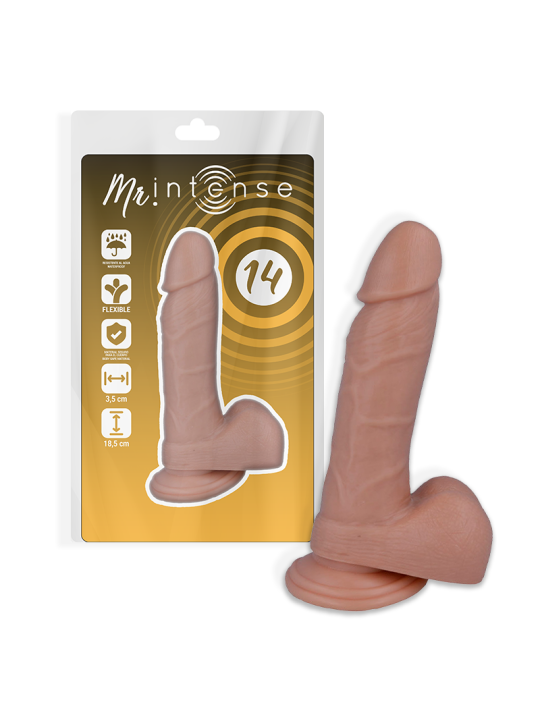MR INTENSE - 14 REALISTISCHER PENIS 18.5 CM -O- 3.8 CM