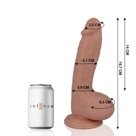MR INTENSE - 17 REALISTISCHE PENIS 19,7 CM -OF- 4,1 CM