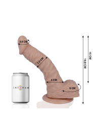 MR INTENSE - 18 REALISTIC PENIS 19.8 CM -O- 3.2 CM