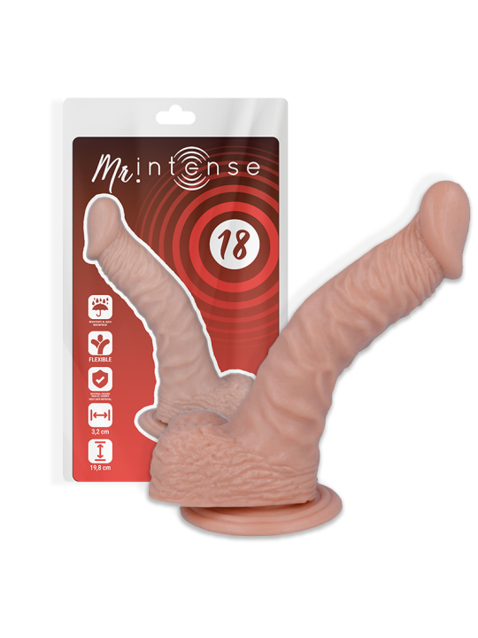 MR INTENSE - 18 PÉNIS RÉALISTE 19.8 CM -O- 3.2 CM