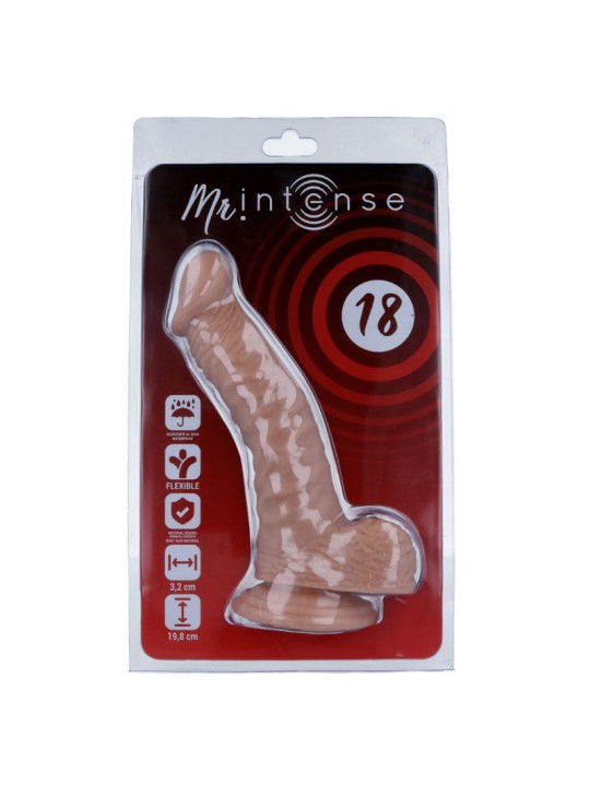 MR INTENSE - 18 PÉNIS RÉALISTE 19.8 CM -O- 3.2 CM