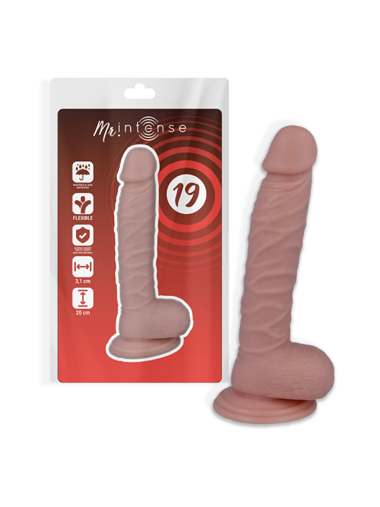 MR INTENSE - 19 PENE REALÍSTICO 20 CM -O- 3.1 CM