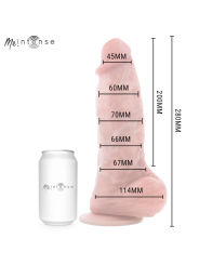 MR INTENSE - DILDO DE SILICONE EXTRAGRANDE SPENCER 28 CM -Ø- 7,3 CM