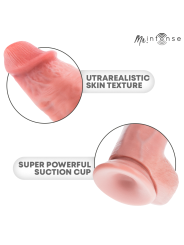 MR INTENSE - DILDO DE SILICONE EXTRAGRANDE SPENCER 28 CM -Ø- 7,3 CM