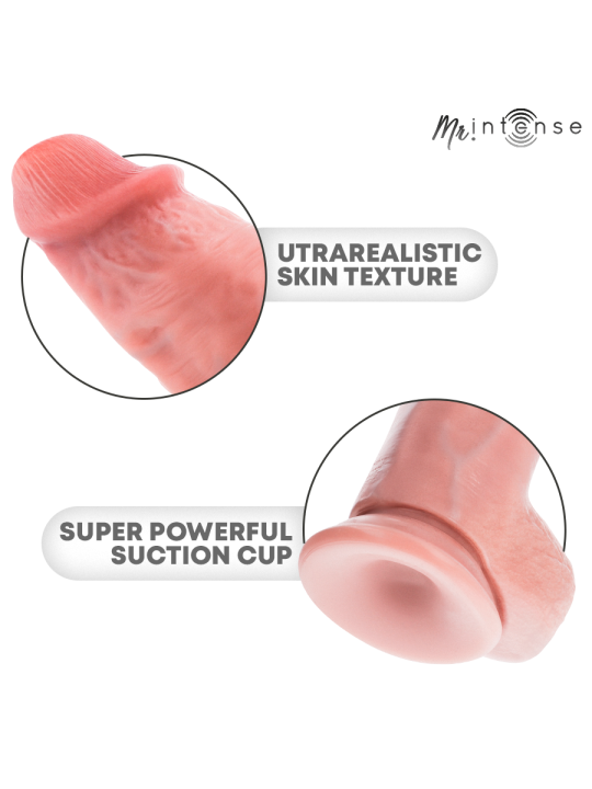 MR INTENSE - DILDO DE SILICONE EXTRAGRANDE SPENCER 28 CM -Ø- 7,3 CM