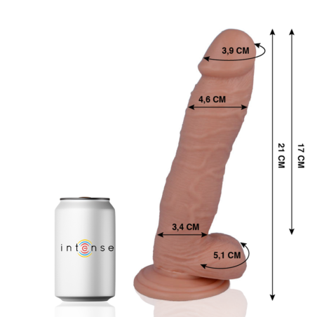 MR INTENSE - 24 REALISTISCHE PENIS 21 CM -OF- 4.6 CM