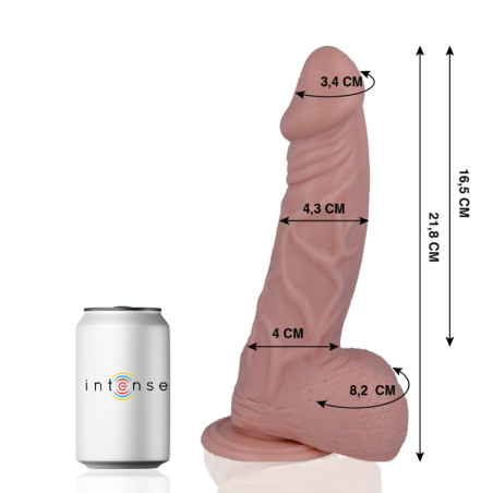 MR INTENSE - 25 REALISTISCHE HAAN 21,8 CM -OF- 4,3 CM