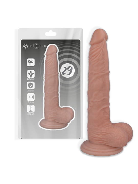MR INTENSE - 29 REALISTIC PENIS 22.7 CM -O- 3.5 CM