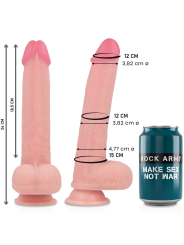 ROCKARMY - LIQUIDE SILICONE PREMIUM KINGCOBRA RÉALISTE 24 CM -O- 4.77 
