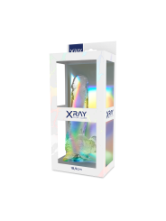 X RAY - CLEAR COCK WITH BALLS 18.5 CM -O- 3.8 CM