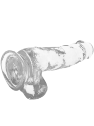 X-RAY - HELDER TRANSPARANT REALISTISCHE DILDO 18,5 CM -OF- 3,8 CM