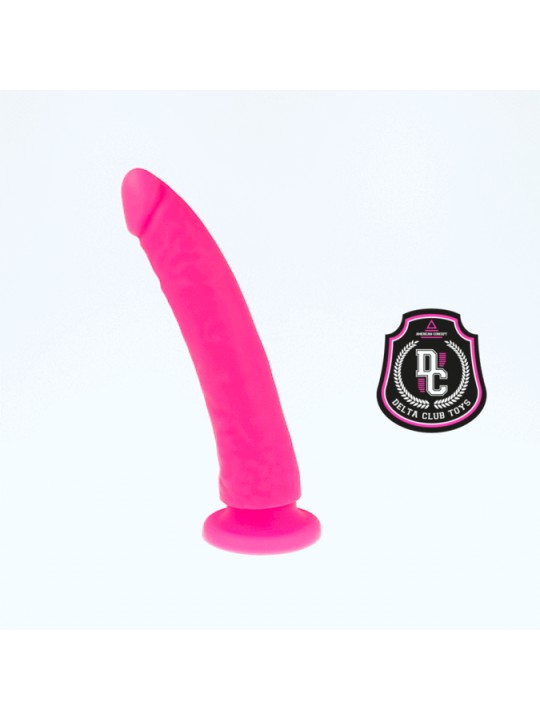 DELTA CLUB - SPEELGOED DILDO ROZE MEDISCHE SILICONEN 17 CM -OF- 3 CM