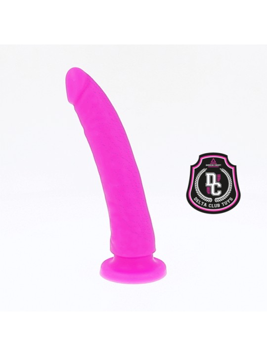 DELTA CLUB - DILDO REALISTA LILA SILICONA MEDICA 20 CM -O- 4 CM