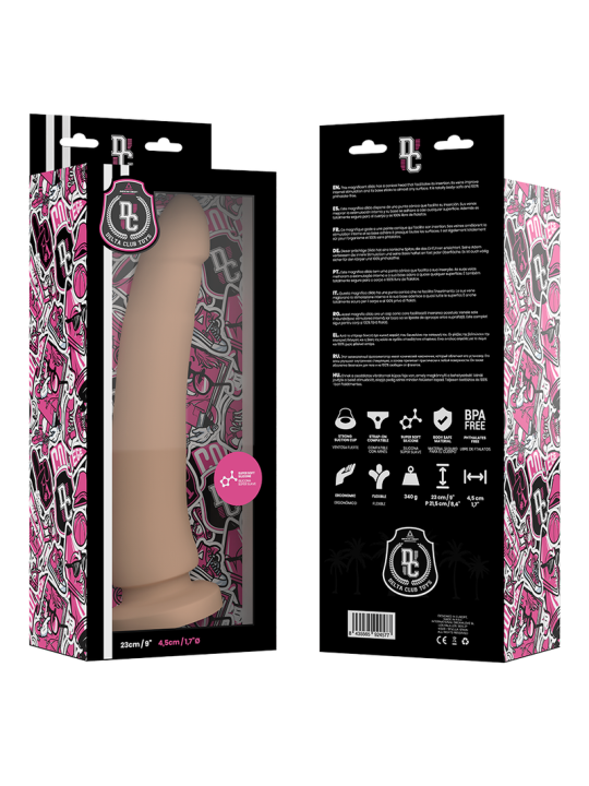 DELTA CLUB - TOYS NATÜRLICHER DILDO AUS MEDIZINISCHEM SILIKON 23 CM -O