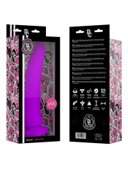 DELTA CLUB - SPEELGOED DILDO LILAC MEDISCHE SILICONEN 23 CM -OF- 4,5 C